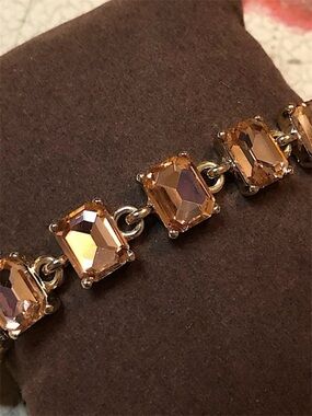 LOFT Crystal Emerald Cut Bracelet